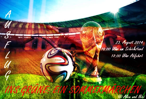 Ausflug ins Grüne alt